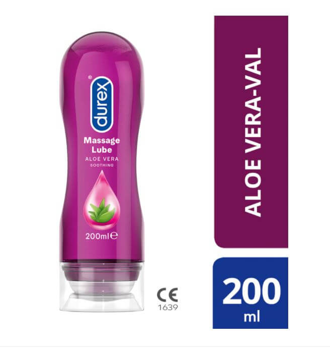 Durex Play 2v1 masážní olej - Aloe Vera (200 ml)