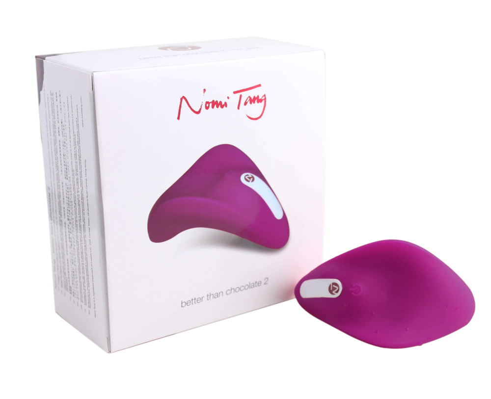 Nomi Tang - vodotěsný, dobíjecí vibrátor na klitoris (fialový)