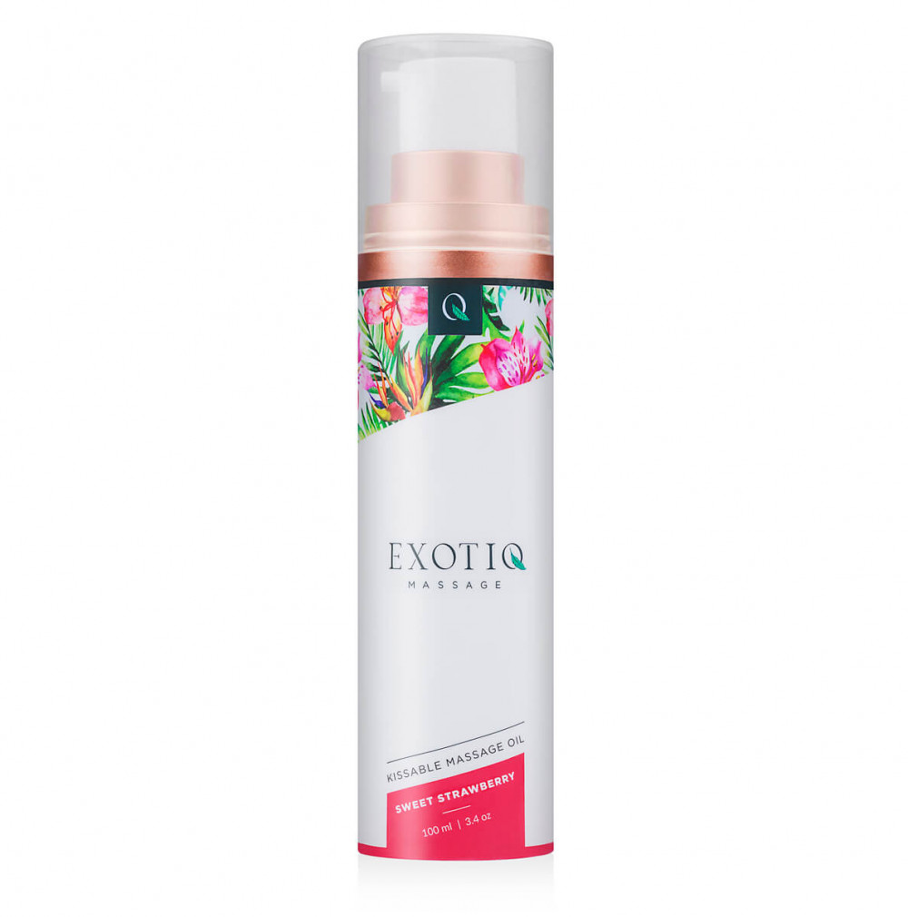 Exotiq - vonný masážní olej - jahoda (100 ml)