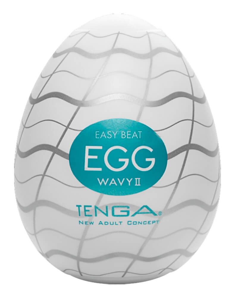 TENGA Egg Wavy II - masturbační vajíčko (1 ks)