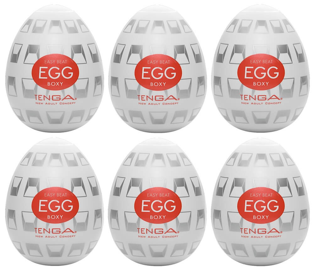 TENGA Egg Boxy - masturbační vajíčko (6 ks)