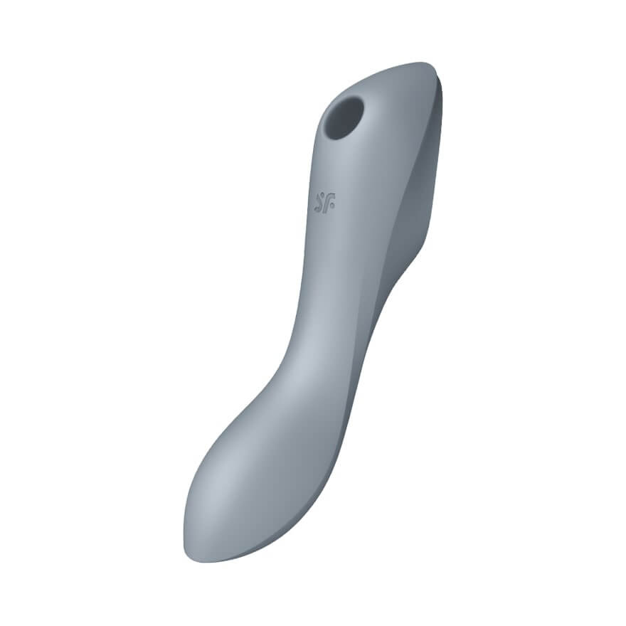 Satisfyer Curvy Trinity 3 - nabíjecí vaginální a klitorisový vibrátor (šedý)