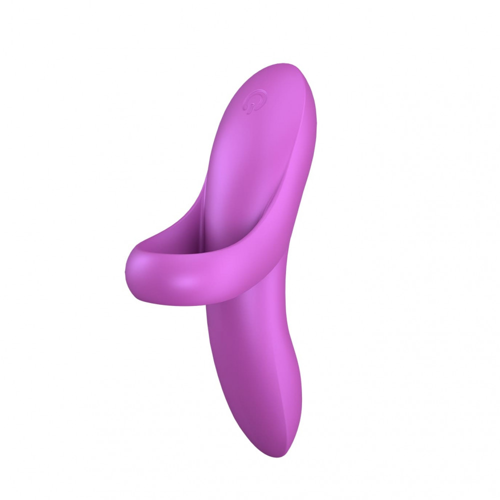 Satisfyer Bold Lover - nabíjecí prstový vibrátor (růžový)