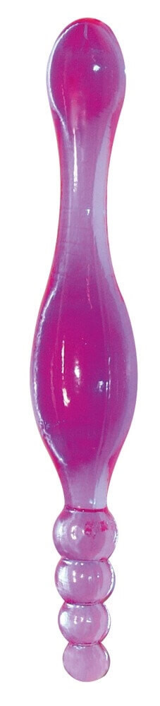 You2Toys Galaxia lavender - gelové dvojité dildo