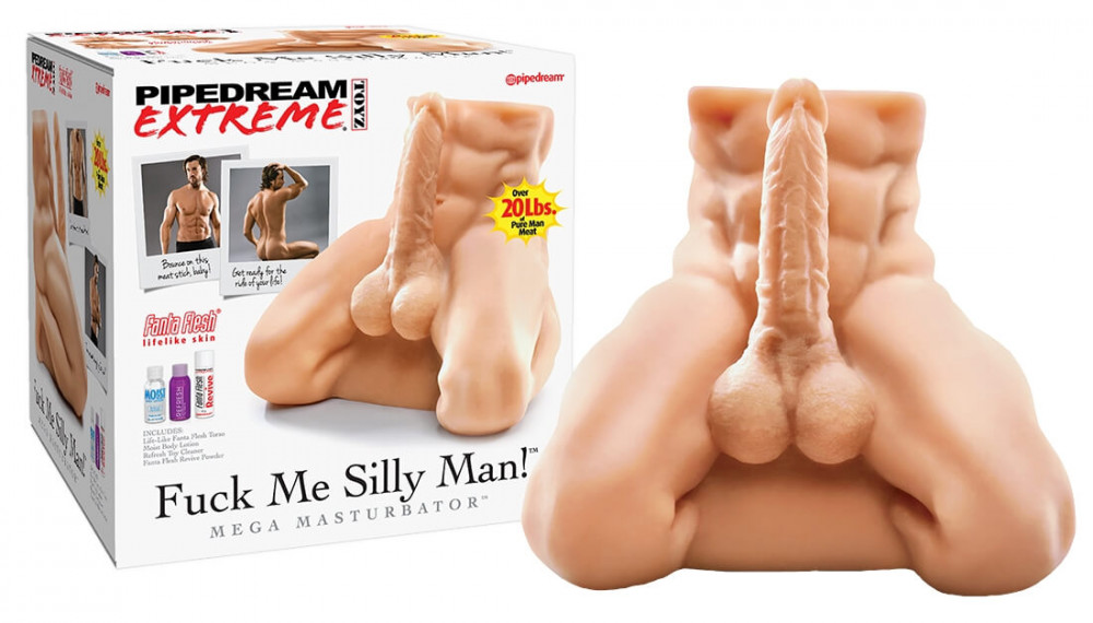 Fuck Me Silly - mužský torzo masturbátor""