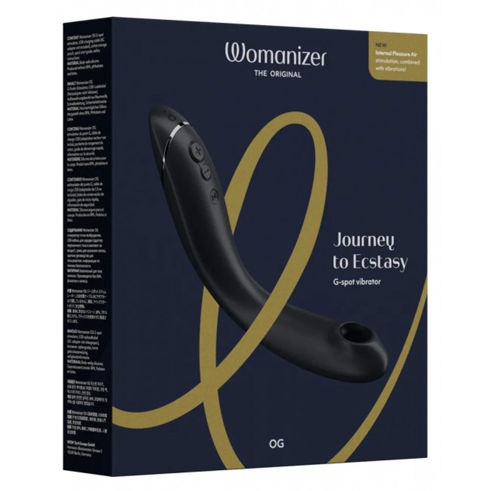 Womanizer OG 2in1 pleasure air G spot vibrator black