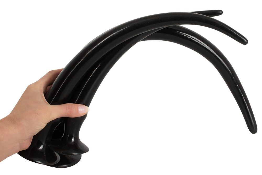 You2Toys Super Long Flexible Butt Plug Set Black