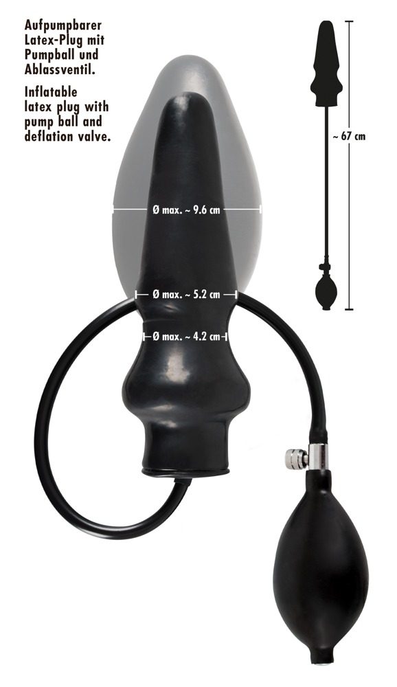 LateX Inflatable Latex Plug