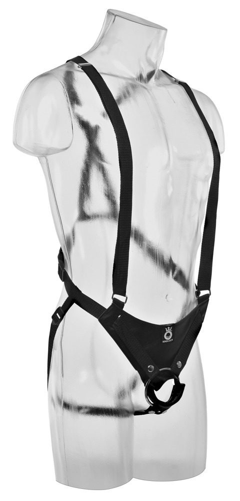 Pipedream King Cock 11 Hollow Strap-On Suspender System