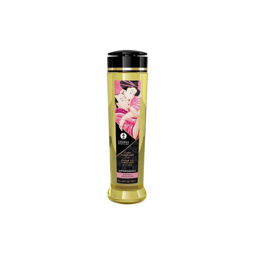 Shunga Aphrodisia Masážní olej růže 250ml