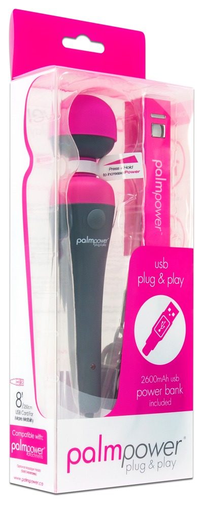 PalmPower Plug & Play Massager Wand