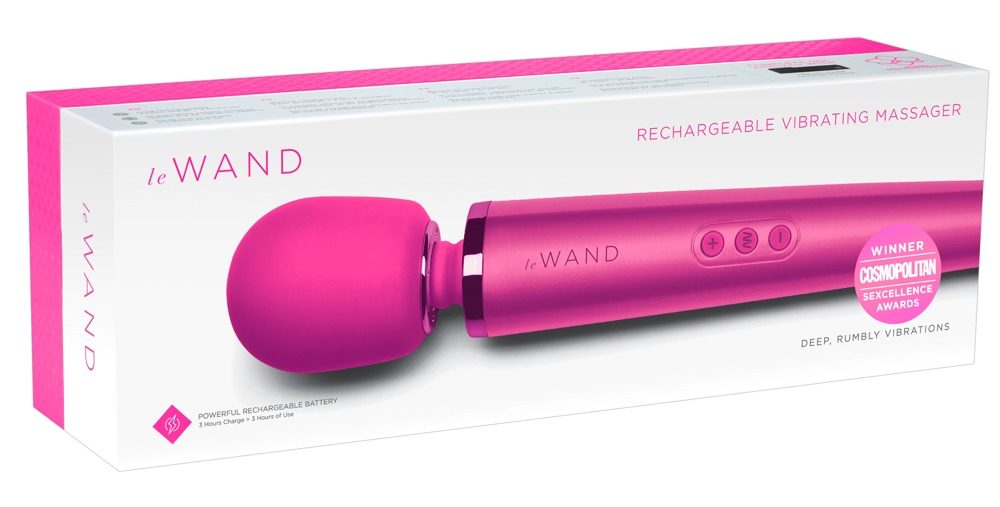 Le Wand Rechargeable Massager pink