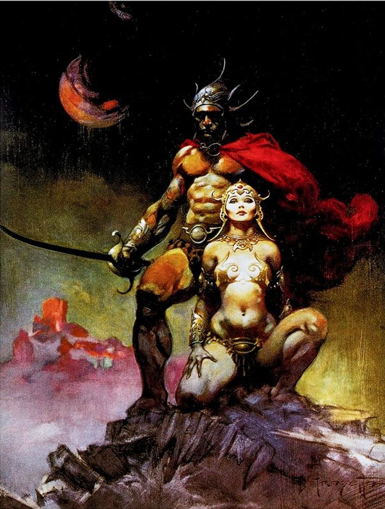 FANTASY ART OF FRAZETTA: BARBARIANS & WARRIORS - 2022 CALENDAR