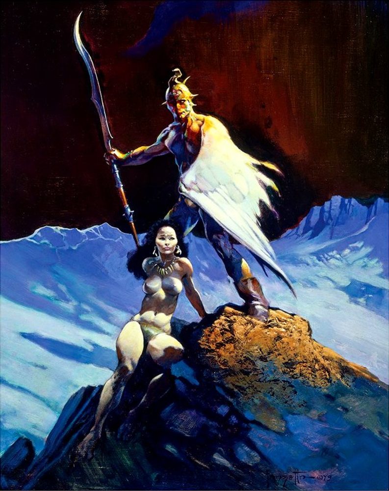 FANTASY ART OF FRAZETTA: BARBARIANS & WARRIORS - 2022 CALENDAR