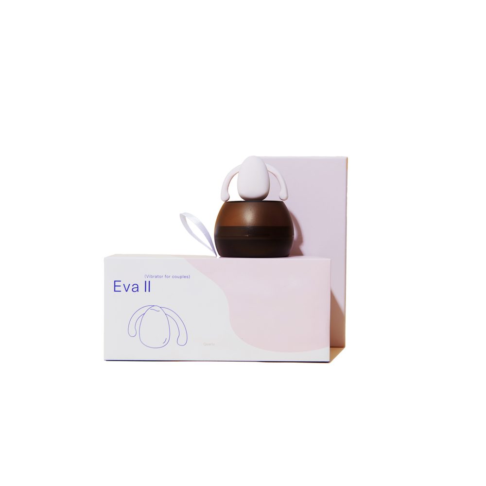 Dame Products EVA II Hands-Free Vibrator Quartz