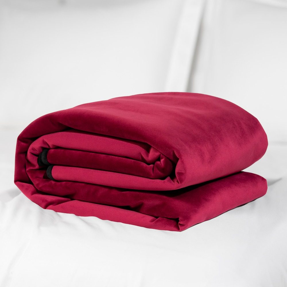 Nepromokavé prostěradlo Fascinator Throw Merlot vínové