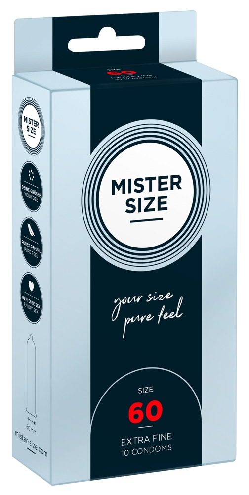 Mister Size thin 60mm 10ks