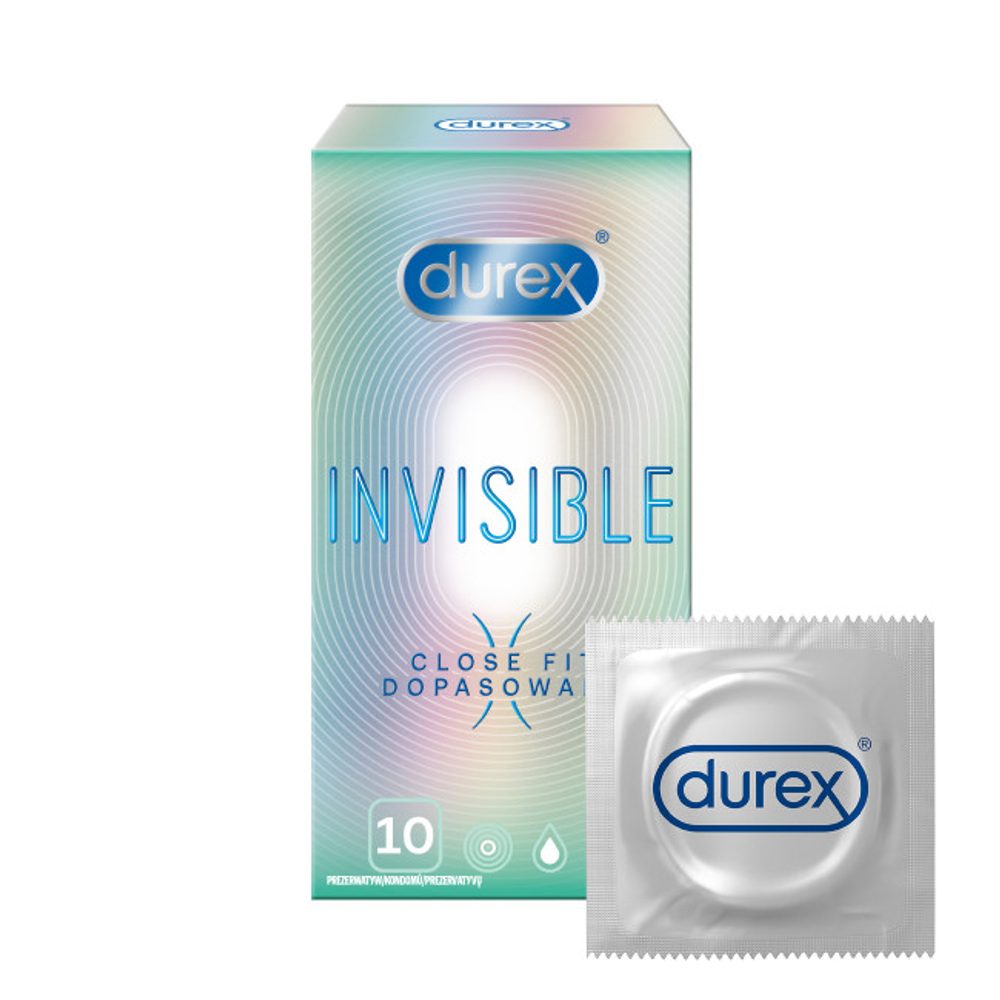 Durex Invisible Slim 10 ks