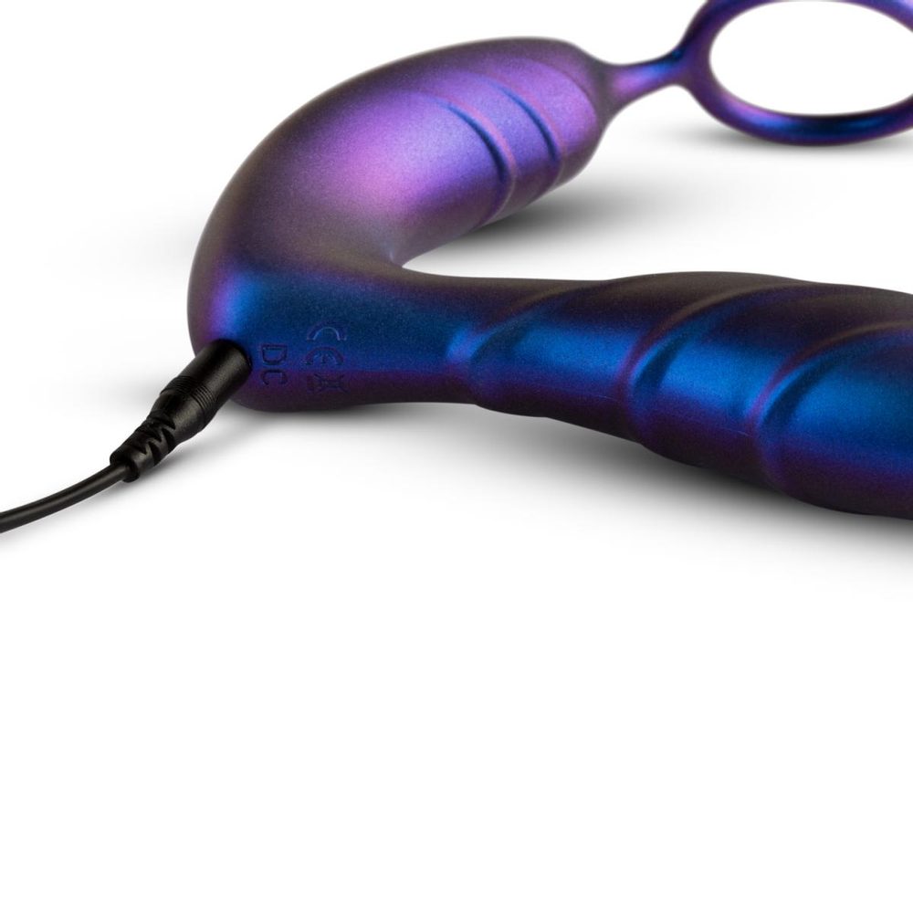 Hueman Hole Anal Vibrator With Cockring