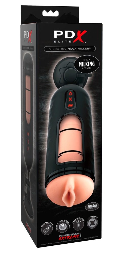 Pipedream PDX Elite Vibrating Mega Milker