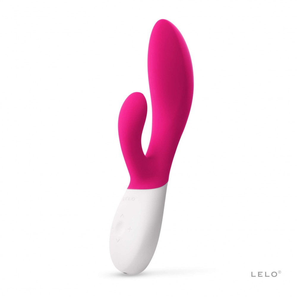 LELO Ina Wave 2 - dobíjecí, vodotěsný vibrátor (třešeň)