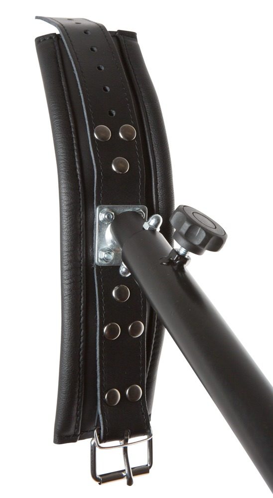 Zado Leather Spreader Bar Black