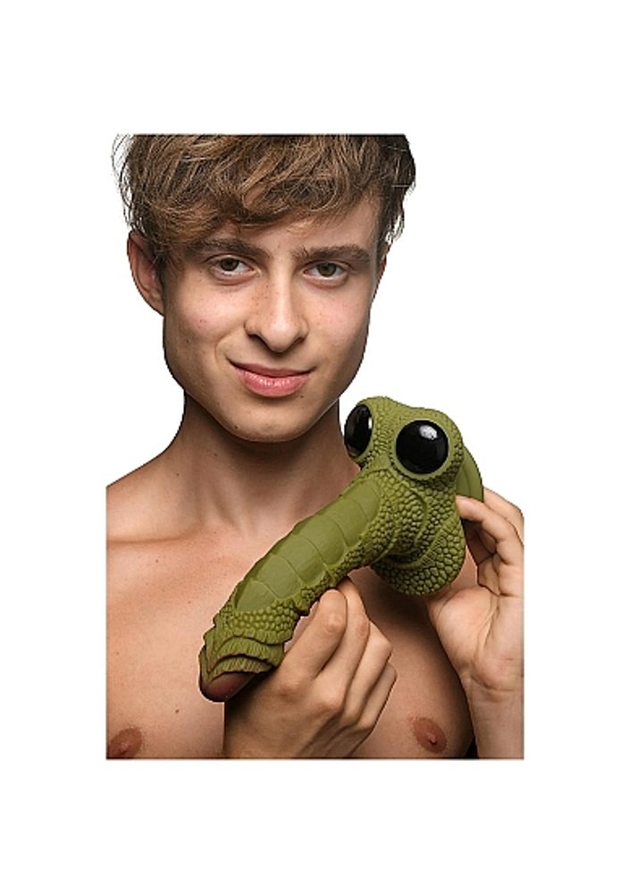 Creature Cocks Swamp Monster Scaly Silicone Dildo