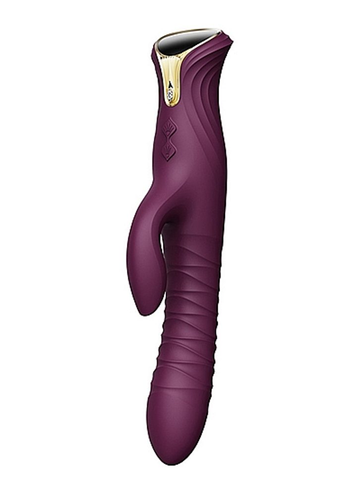 Zalo Mose Thrusting Rabbit Vibrator Purple