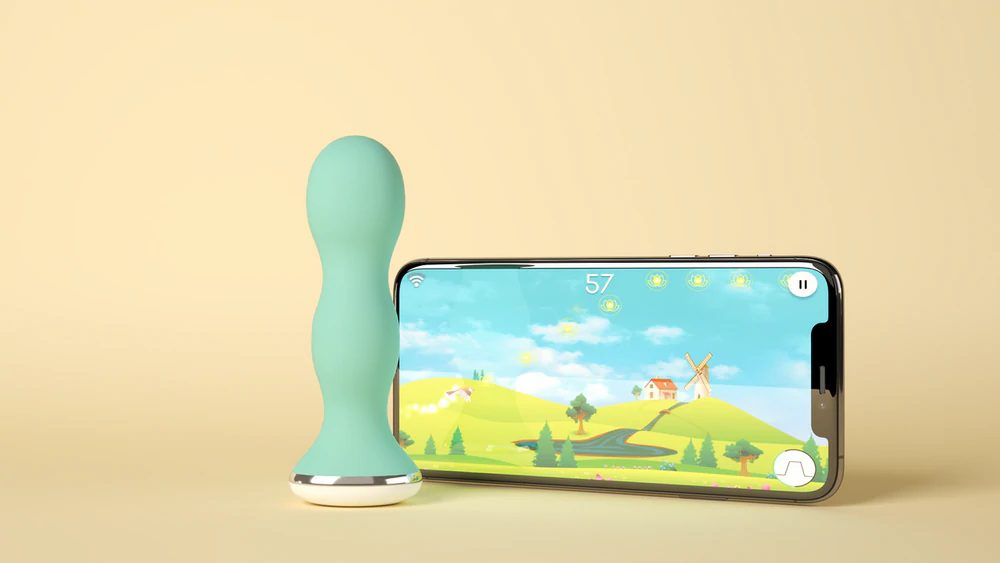 Vaginální trenažér PERIFIT KEGEL EXERCISER WITH APP zelená