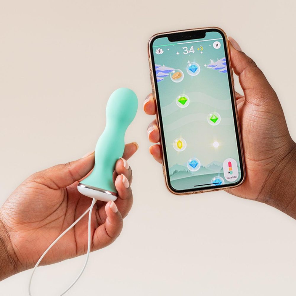 Vaginální trenažér PERIFIT KEGEL EXERCISER WITH APP zelená