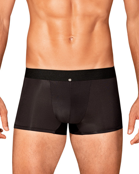 Pánské slipy model 17776532 boxer shorts black  černá L/XL - Obsessive