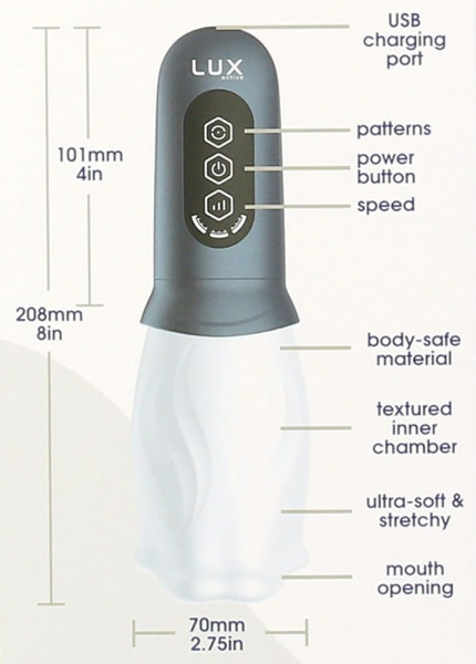 PowerBullet LUX active First Class Masturbator Cup