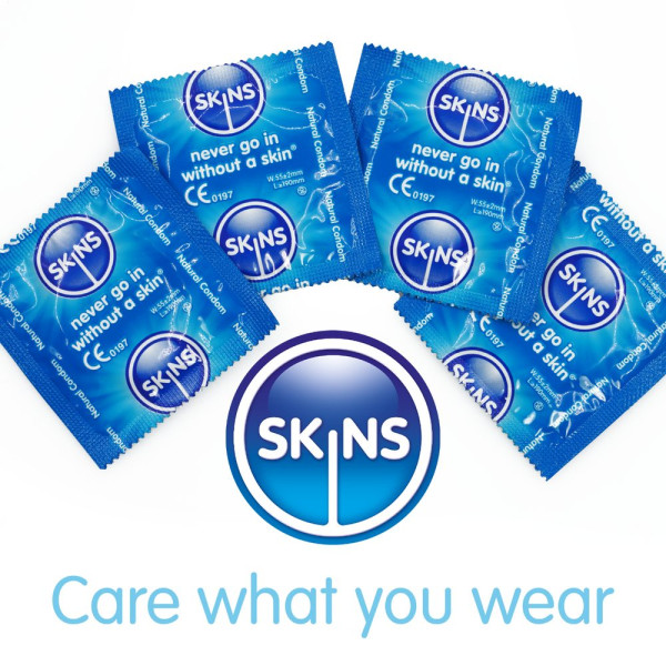 SKINS Condom Natural Bag 500 ks