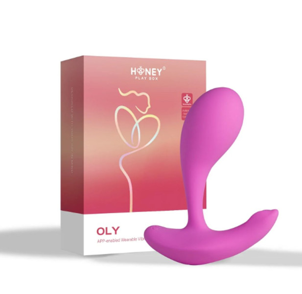 Honey Play Box OLY 2 Pressure Sensing APP-enabled Wearable Clit & G Spot Vibrator