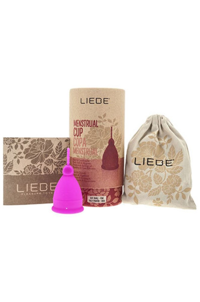 Liebe Menstrual Cup Pink Small