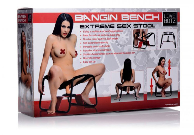 Lovebotz Bangin Bench Extreme Sex Stool Red