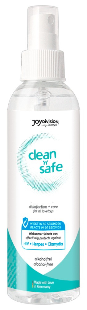 Clean Safe - Joydivision čistící prostředek na erotické pomůcky (200ml)