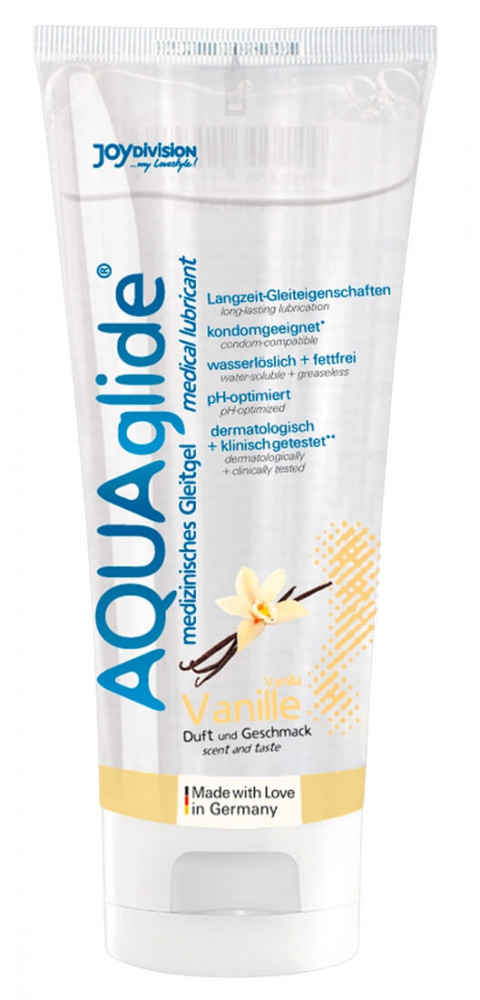 Joydivision - lubrikační gel Aquaglide vanilka (100 ml)