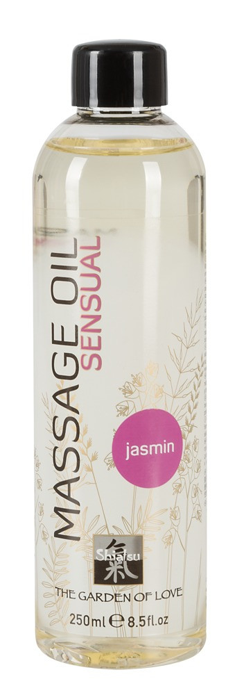 HOT Shiatsu Extáze masážní olej - jasmín (250ml)