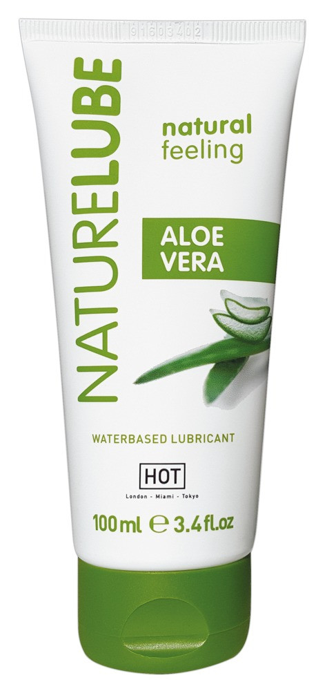 HOT NatureLube Aloe Vera - vodní lubrikant (100ml)