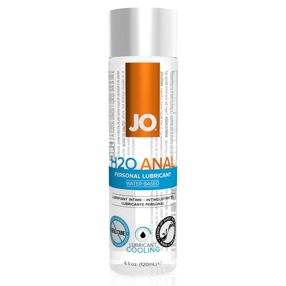 JO H2O Cool - chladivý anální lubrikant na vodní bázi (120 ml)