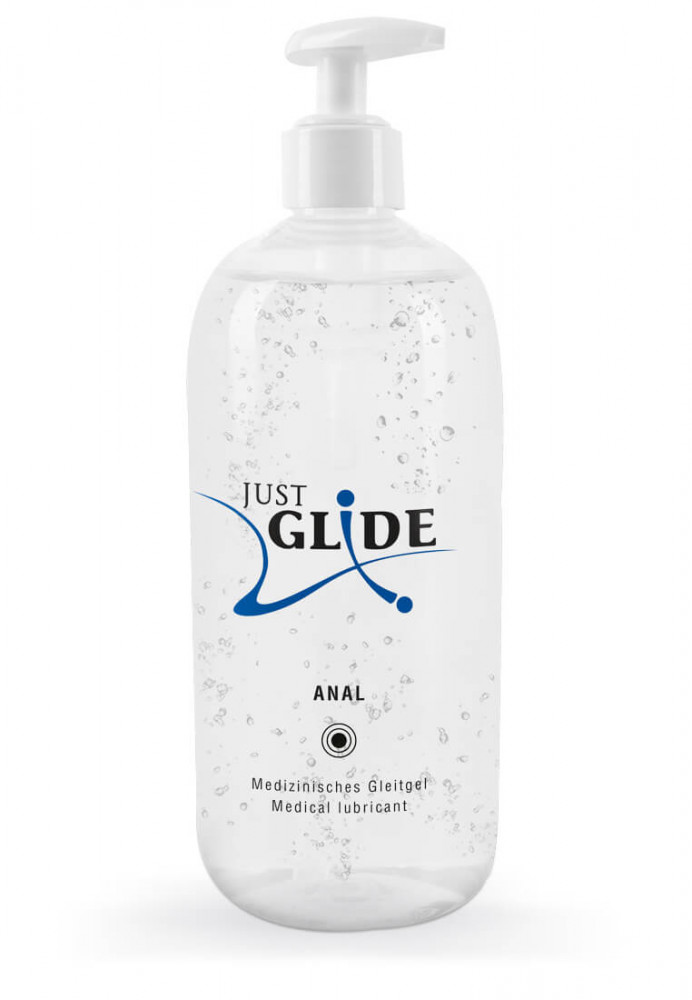 Just Glide Anal - vodní anální lubrikant (500 ml)