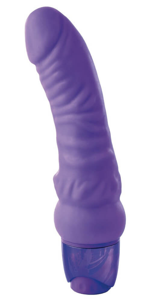 Classix Mr. Right - silikonový vibrátor na penis pro začátečníky (fialový)