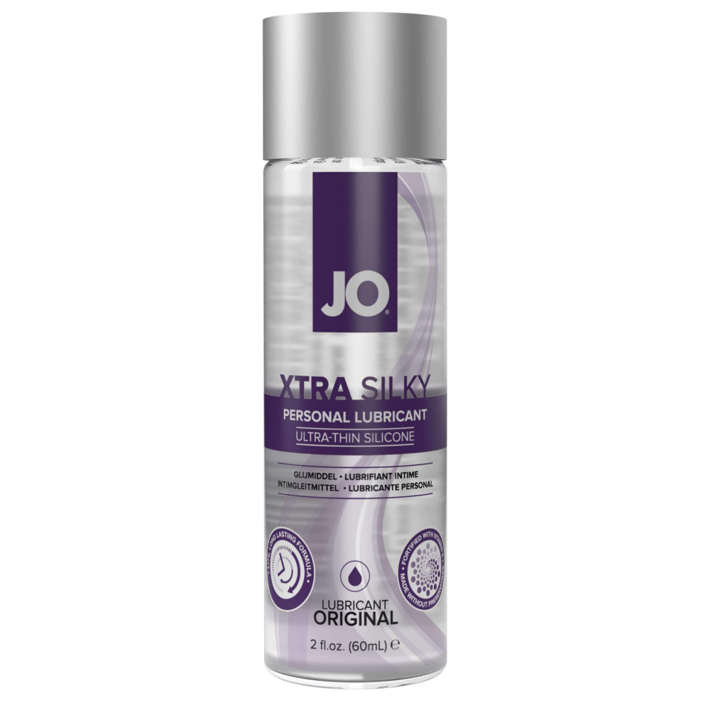 System JO Xtra Silky - silikonový lubrikant s vitamínem E (60 ml)