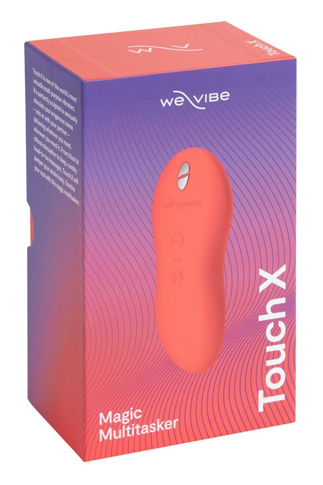 We-Vibe Touch X - nabíjecí, vodotěsný vibrátor na klitoris (korálový)