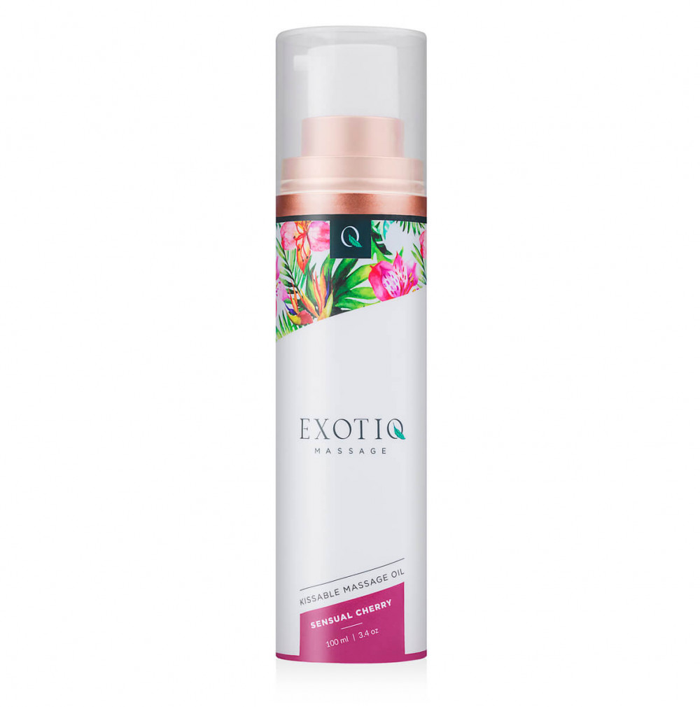 Exotiq - voňavý masážní olej - třešeň (100ml)