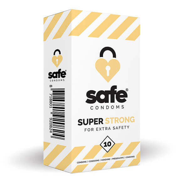 SAFE Super Strong - extra silné kondomy (10 ks)