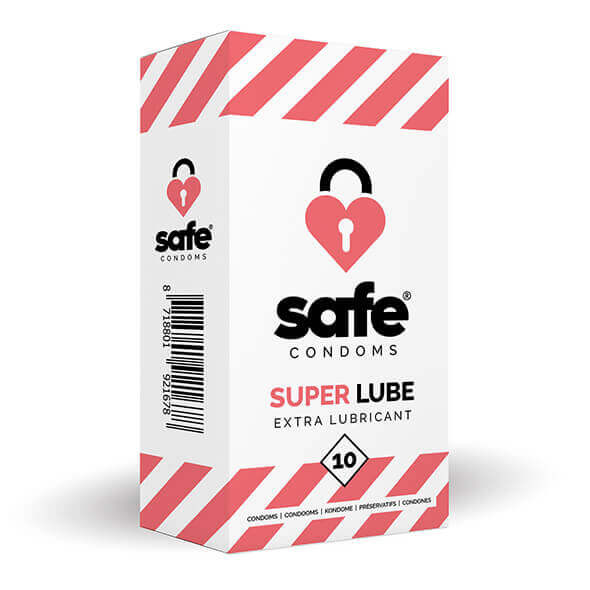 SAFE Super Lube - extra lubrikované kondomy (10ks)