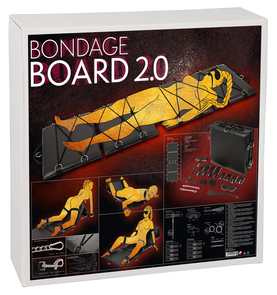 You2Toys Bondage Board 2.0 - přenosná bondage sada