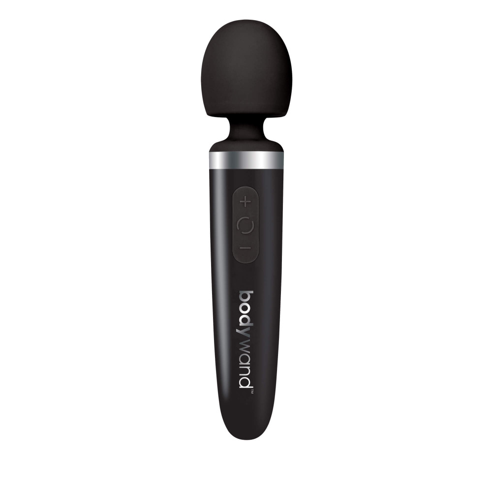 Bodywand Aqua - bateriový mini masážní vibrátor (černý)